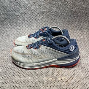 Topo Athletic Ultraventure 2 Grey Blue Running Shoes Size 10 Men’s